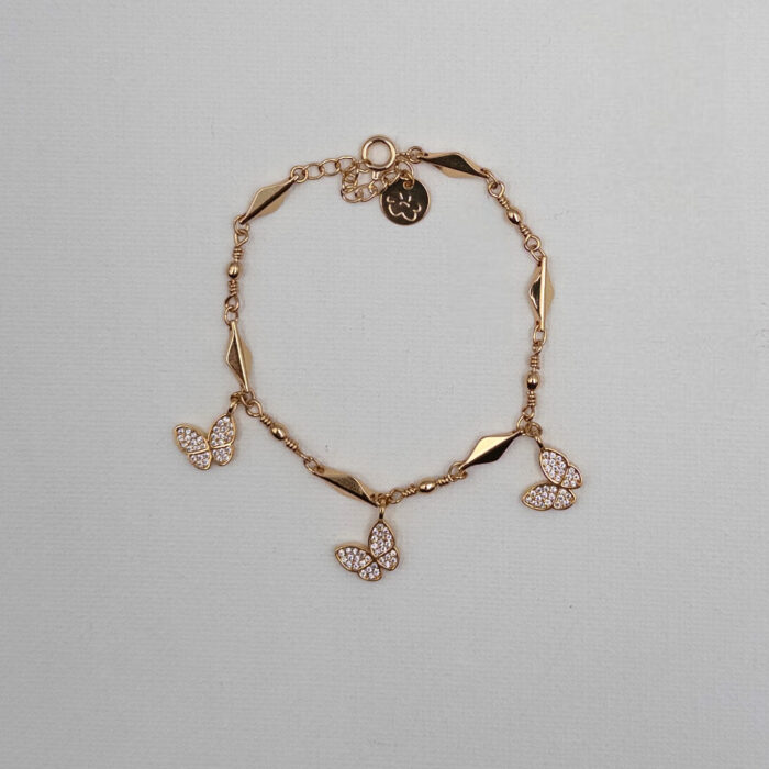 Bracelet femme plaqué or