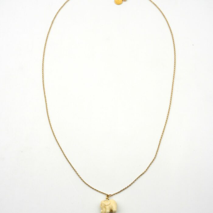 Collier plaqué or, collier pendentif