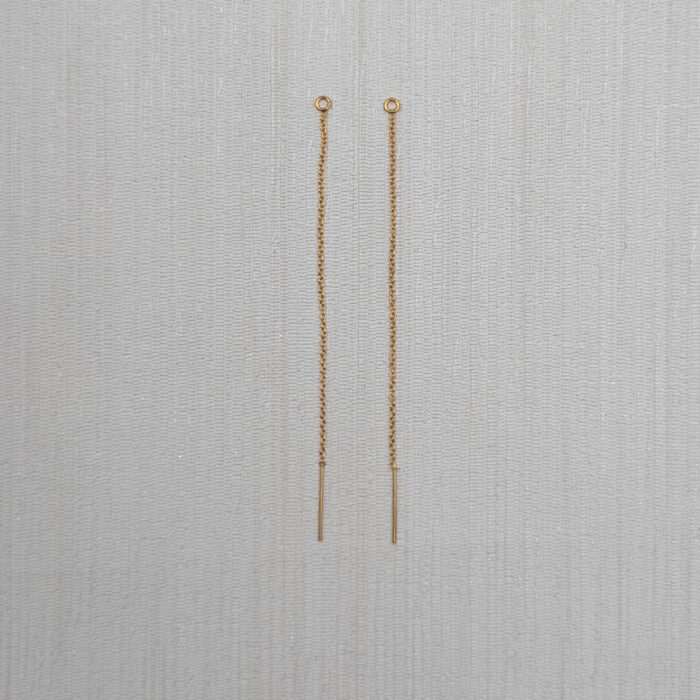 chaines d'oreilles plaquées or