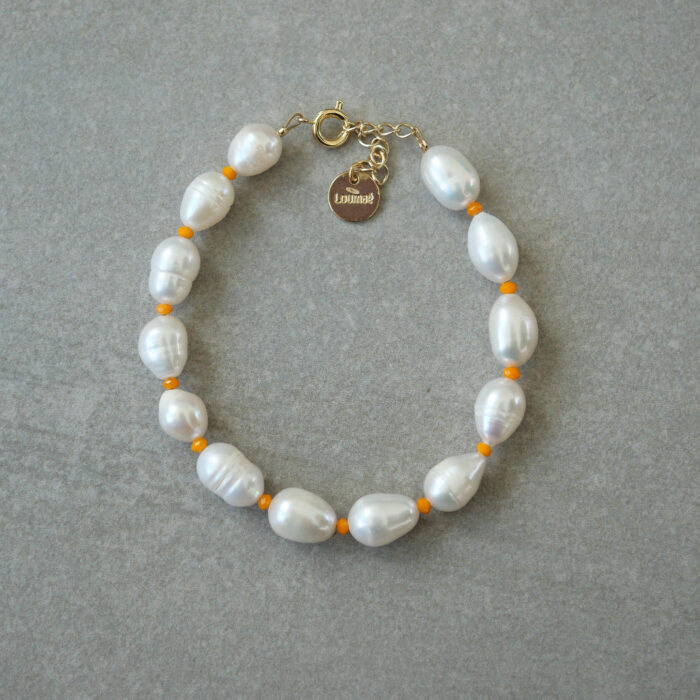 Bracelet Diva Cristal orange