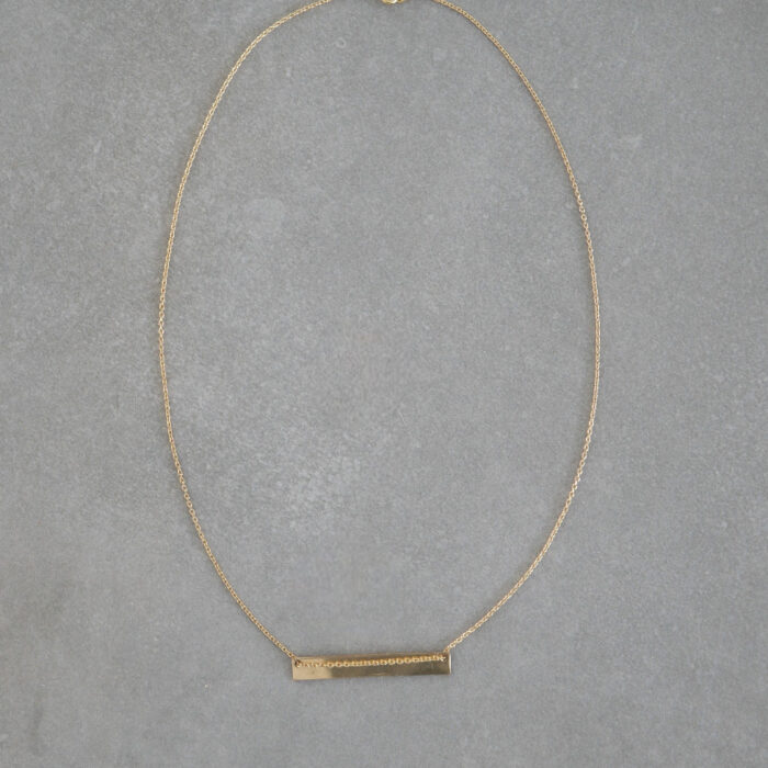 Collier fin en Gold Filled