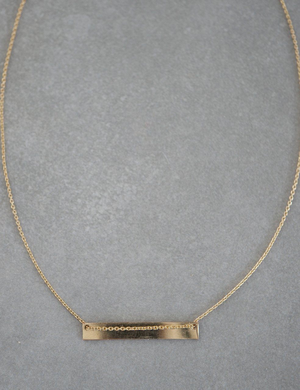 Collier fin en Gold Filled